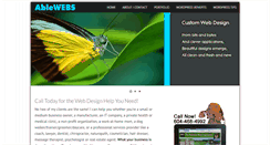 Desktop Screenshot of ablewebs.com